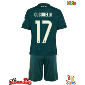 Real Madrid Marc Cucurella #17 Replica Away Stadium Kit for Kids 2026-27 Short Sleeve (+ pants)